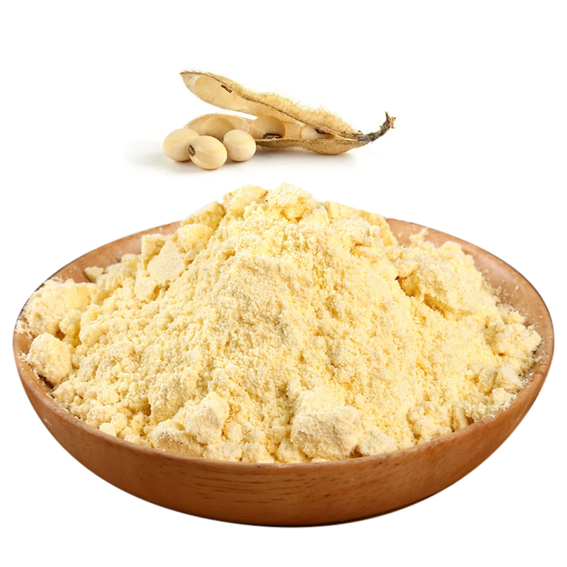 100 Gm Hydrolyzed Textured Soybean Concentrate Chunks Nutrition Isolate Bad Textured Soy Protein Peptide Powder