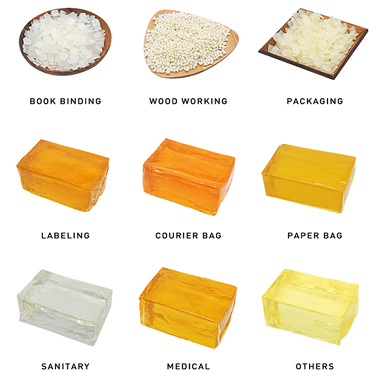 Super Strong High Strength Eva Polypropylene Industrial Hotmelt Glue Eva Adhesive Manufacturers